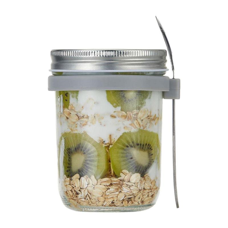 Overnight Oat Jar - Contenedores de avena durante la noche