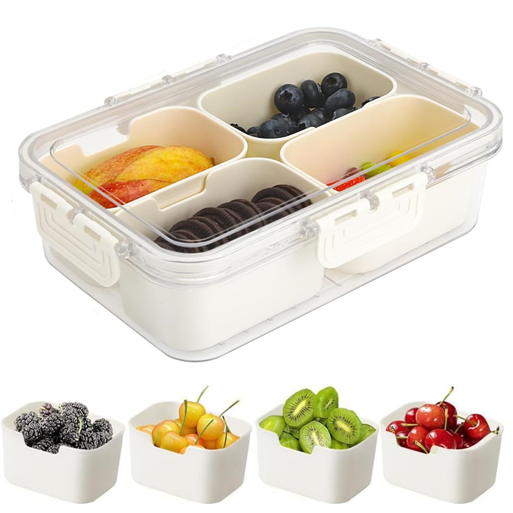 Meal Prep Box - Caja Portátil para Almacenamiento de Alimentos,