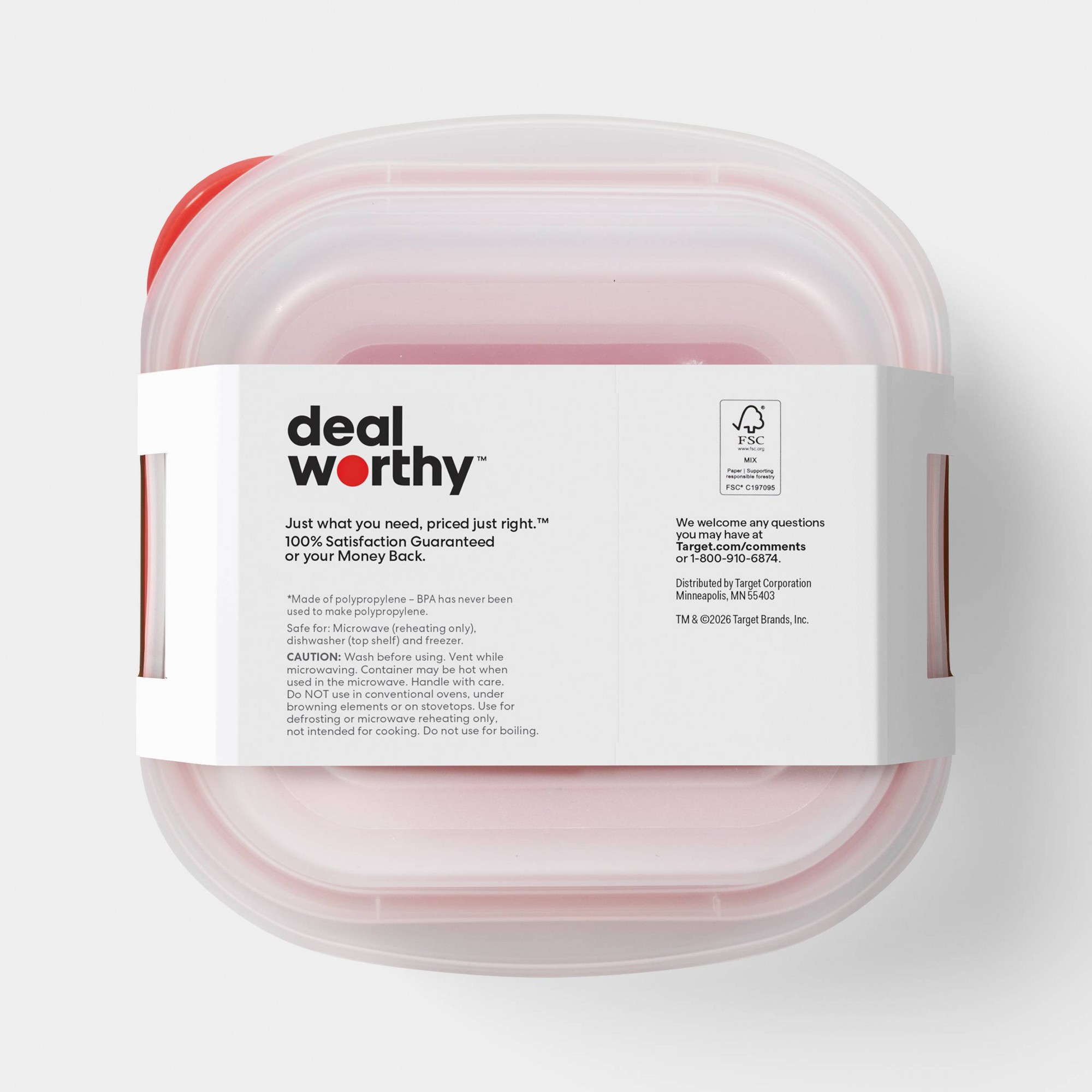 Recipientes cuadrados pequeños - Meal Prep Box reseña y precio