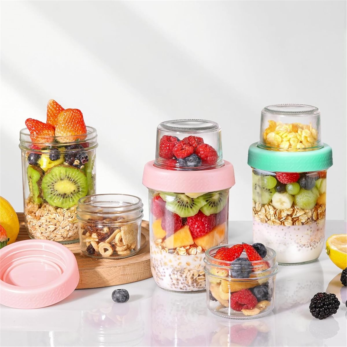 Tarros para Overnight Oats con - Overnight Oat Jar reseña y precio