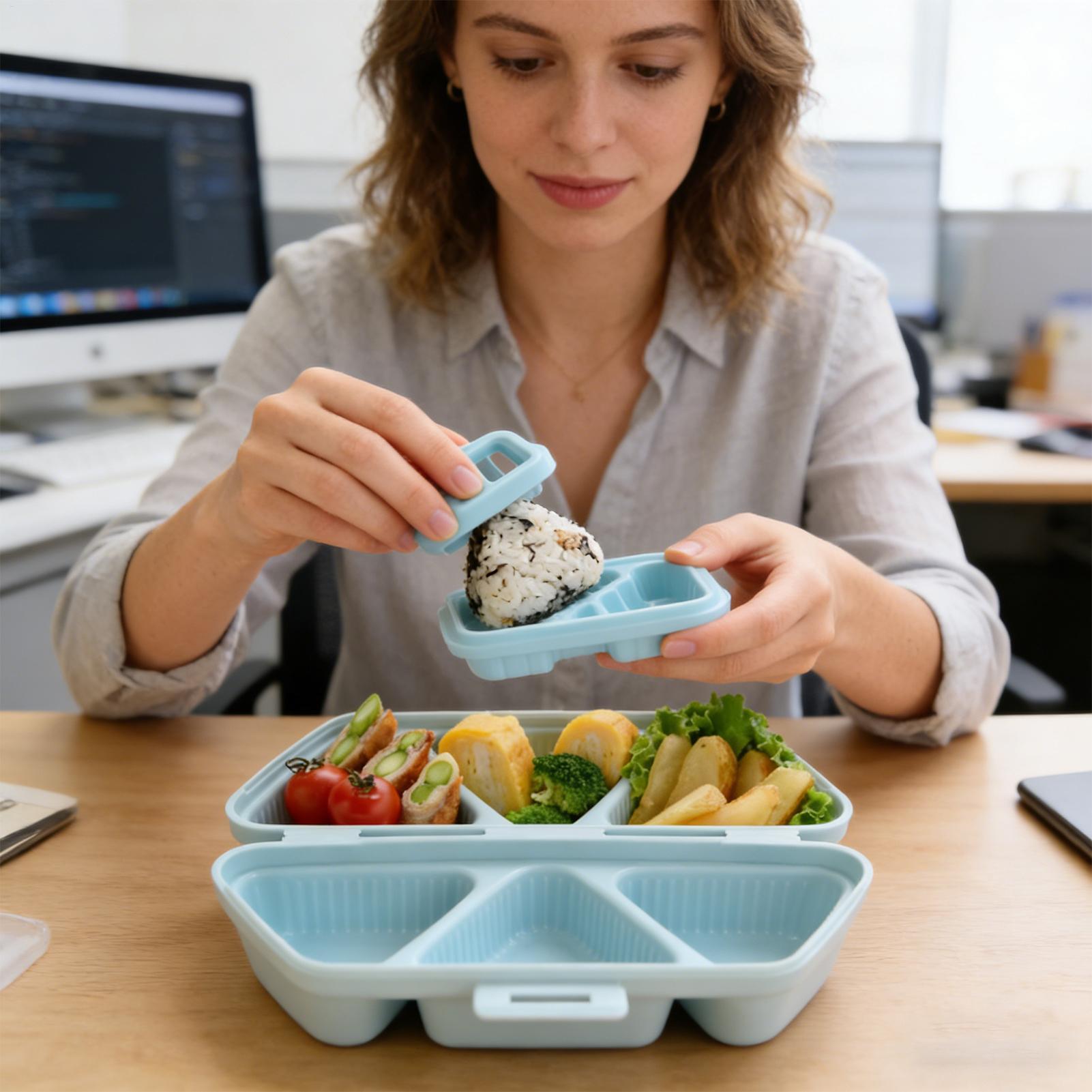 Molde de bola de arroz de 6 ca - Meal Prep Japanese reseña y precio