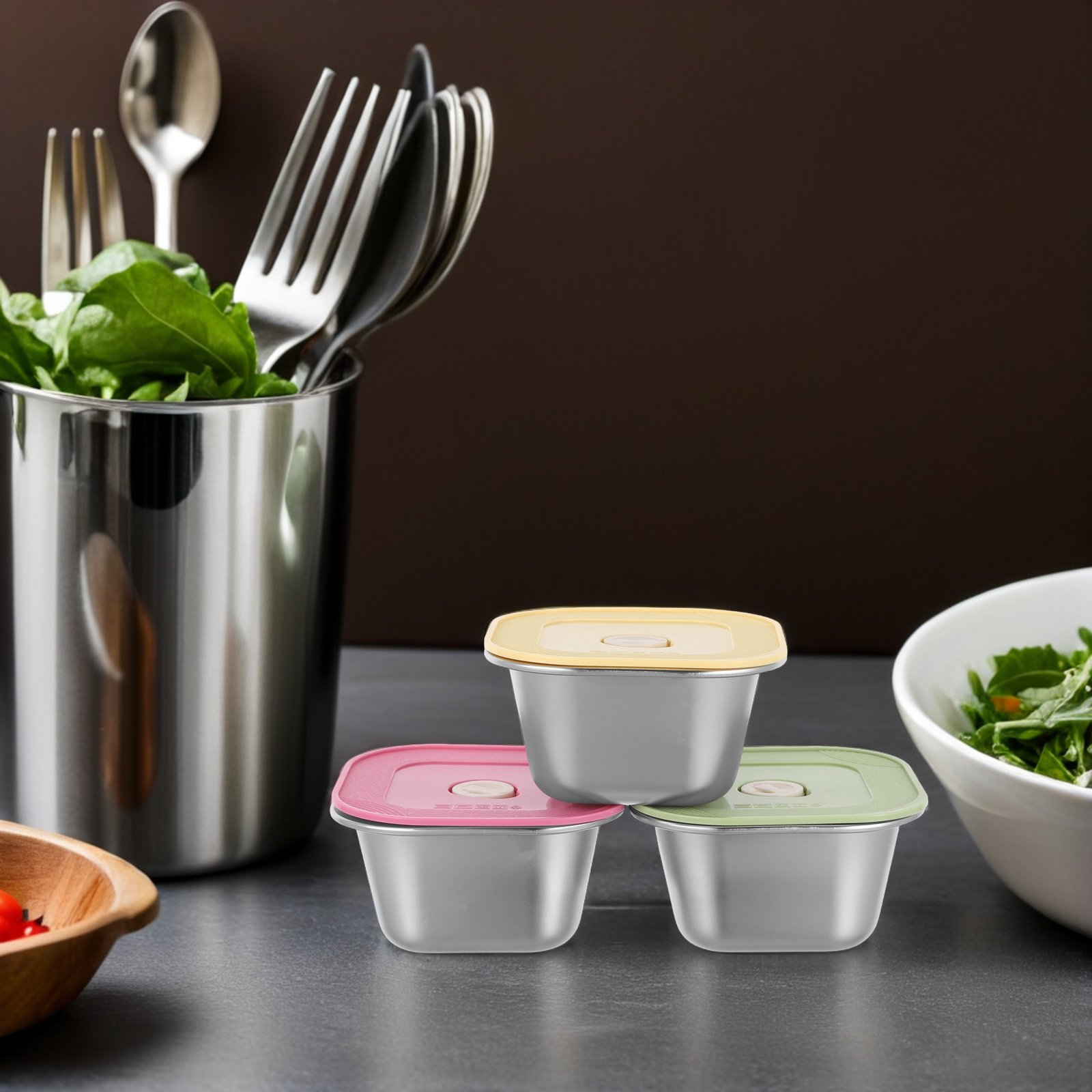 Juego de 3 Recipientes para Sn - Meal Prep Box reseña y precio