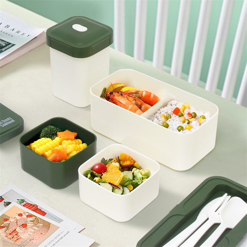 Fiambrera de doble compartimen - Meal Prep Japanese reseña y precio
