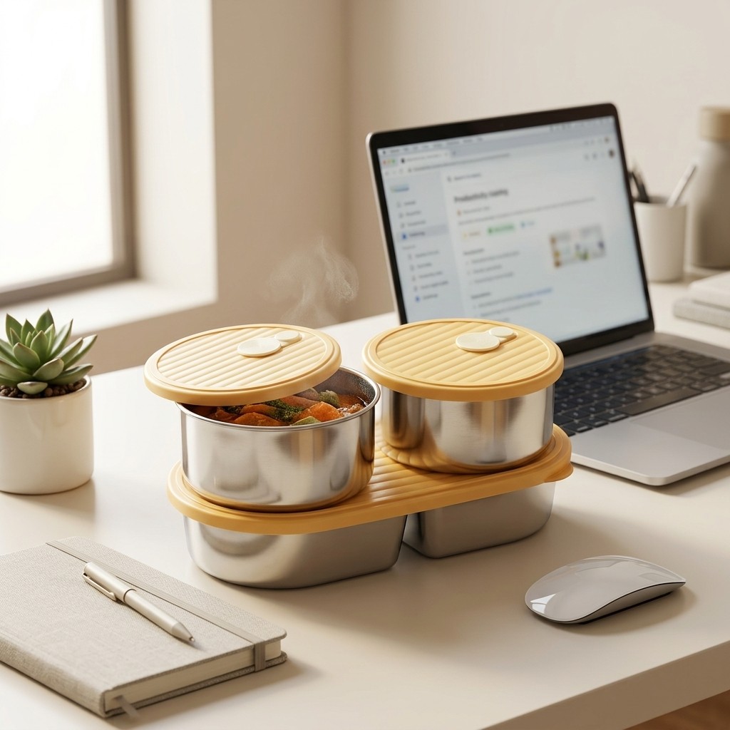 Lonchera Bento de Acero Inoxid - Meal Prep Kinder reseña y precio