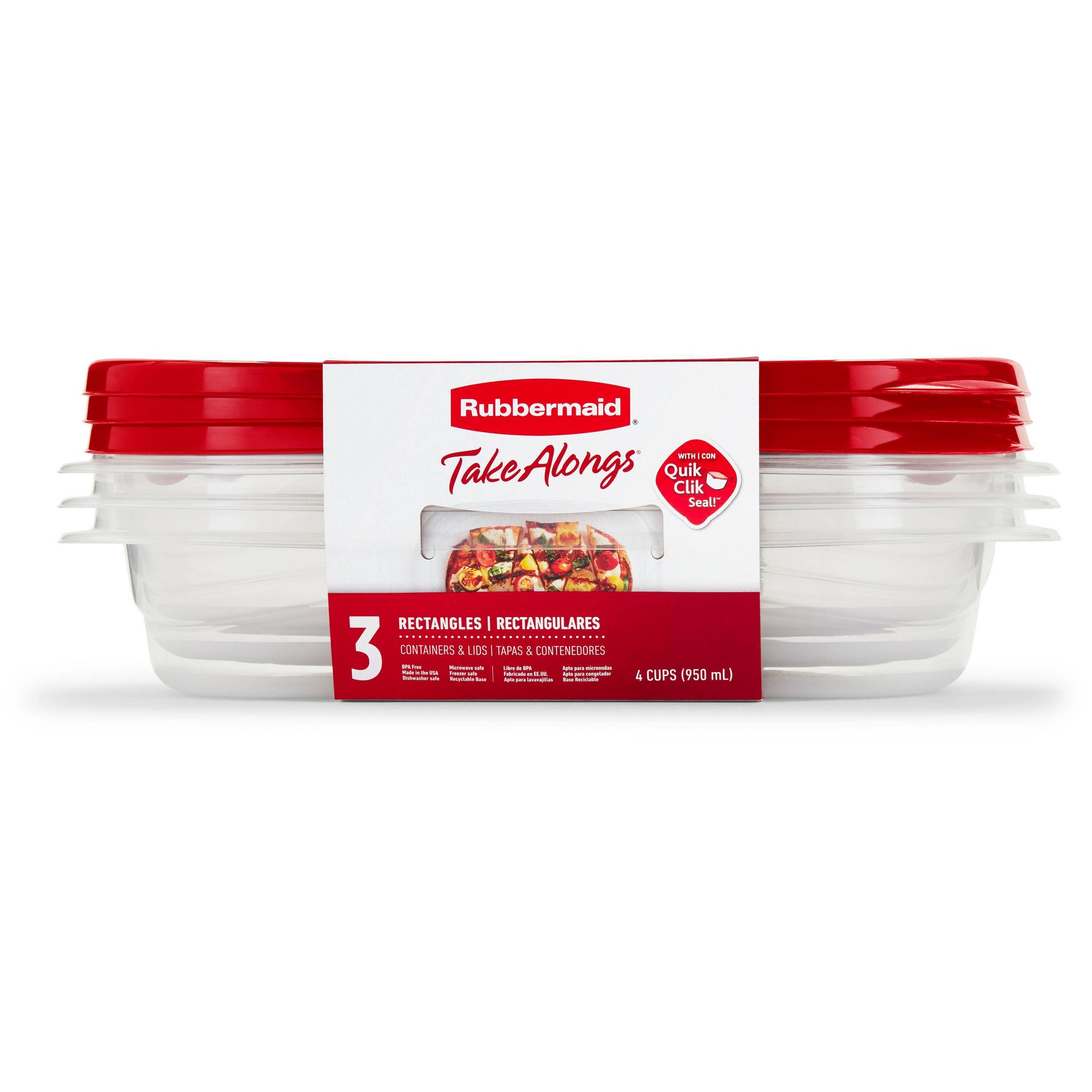 3 recipientes rectangulares ro - Meal Prep Box reseña y precio
