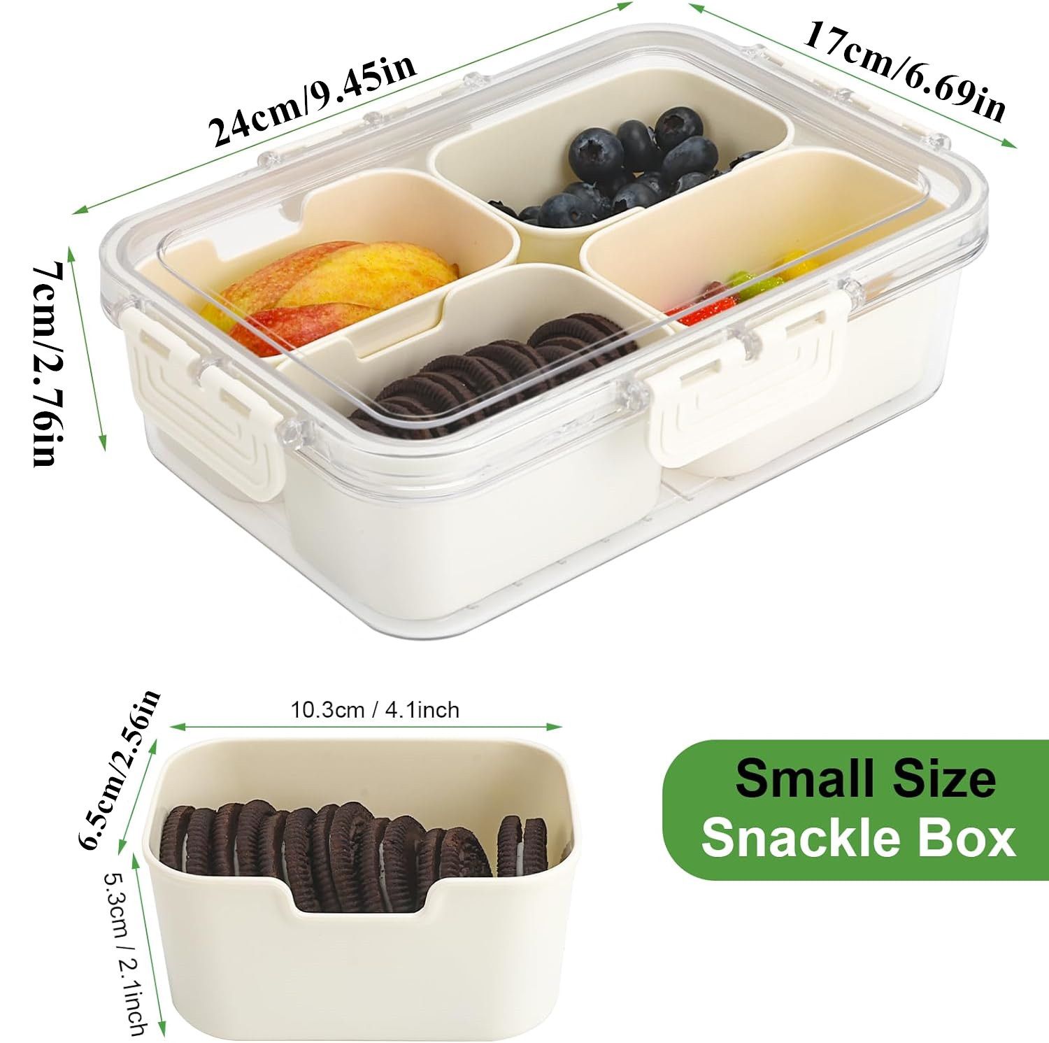Caja Portátil para Almacenamie - Meal Prep Box reseña y precio