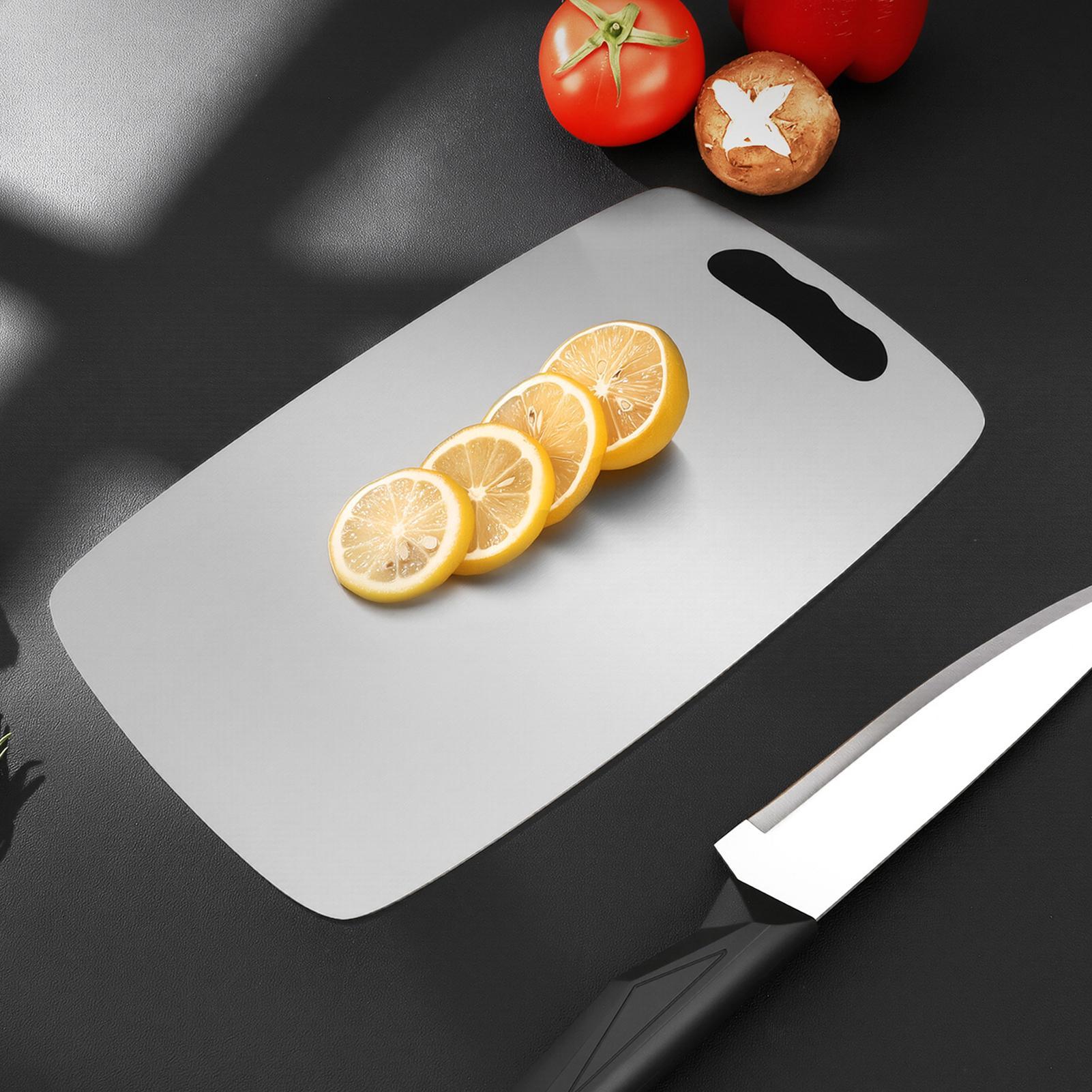 Tabla de cortar de metal de ac - Meal Prep With Chicken reseña y precio