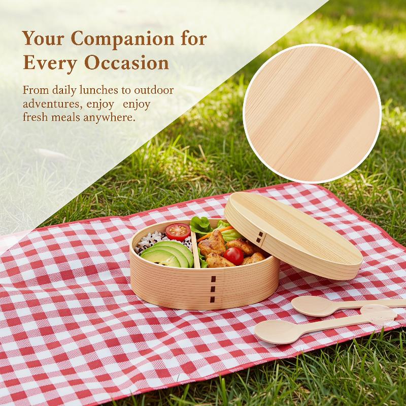 Lonchera de Madera Estilo Japo - Meal Prep Japanese Food reseña y precio