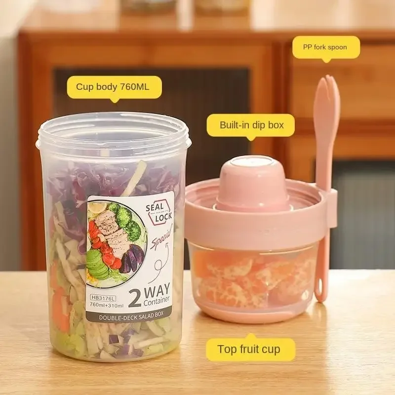 JUSTINLAU Vaso Portátil para E - Meal Prep Box reseña y precio