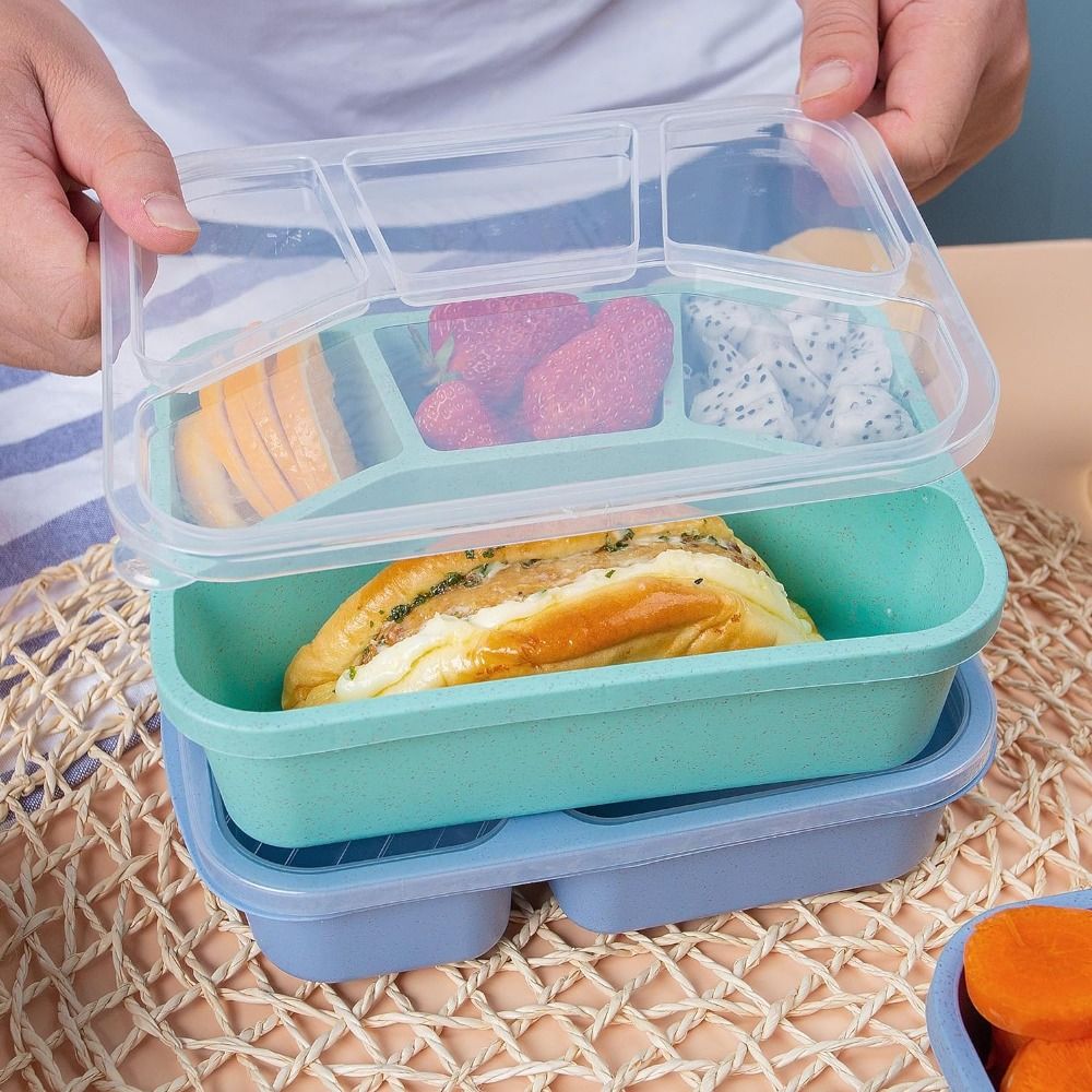 Cajas de aperitivos apilables  - Meal Prep Kinder reseña y precio