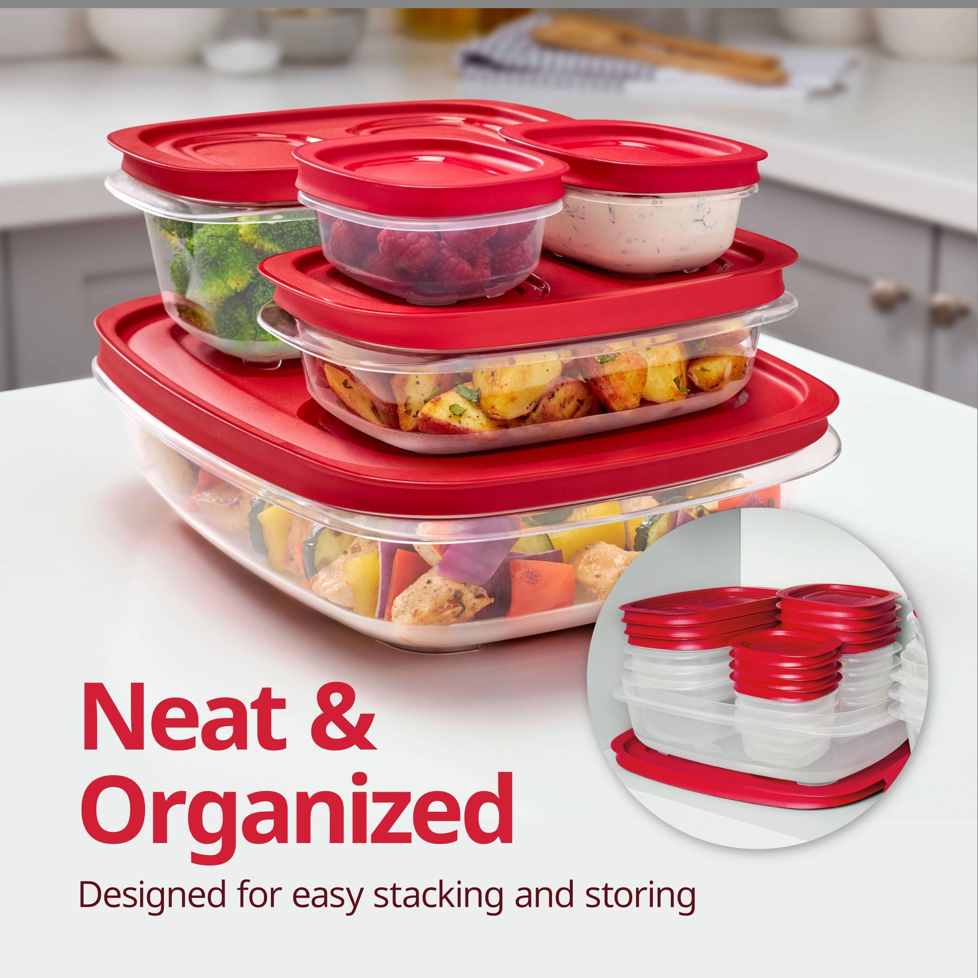 Contenedor Rectangular para Al - Meal Prep Box reseña y precio