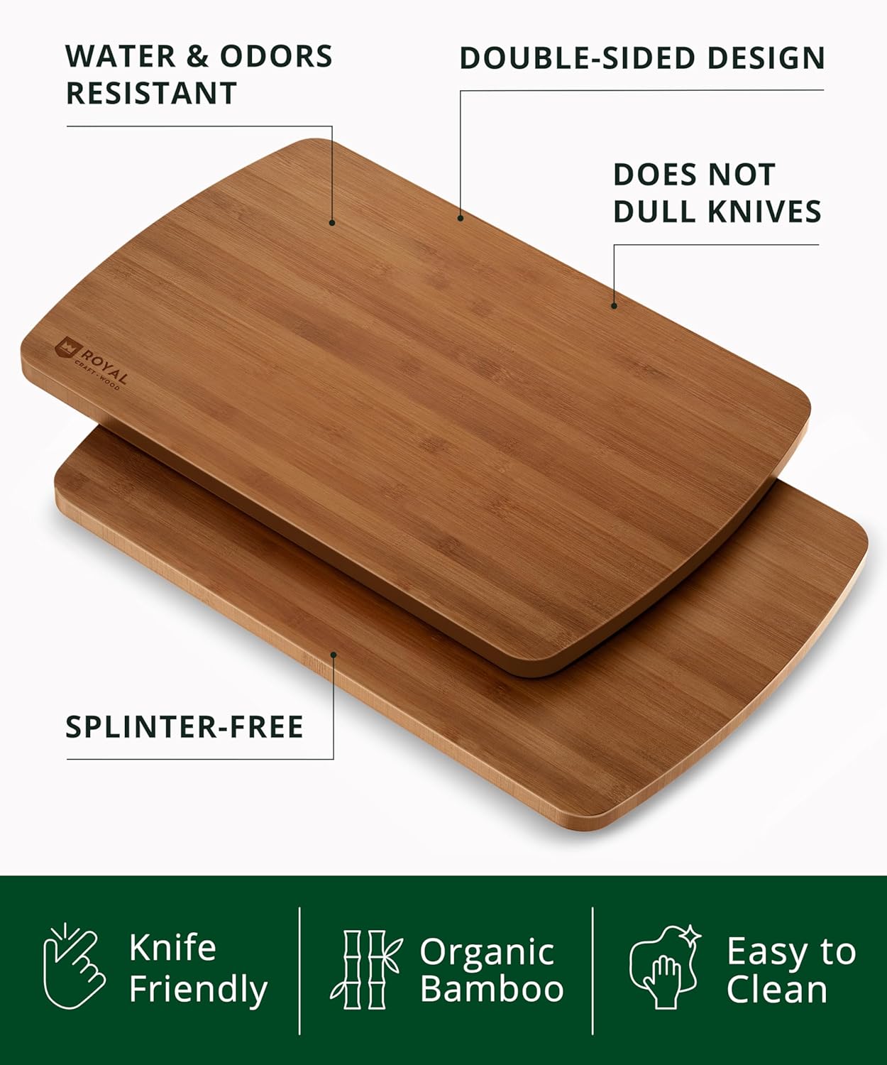 Tablas de cortar de bambú para - Meal Prep Juice reseña y precio