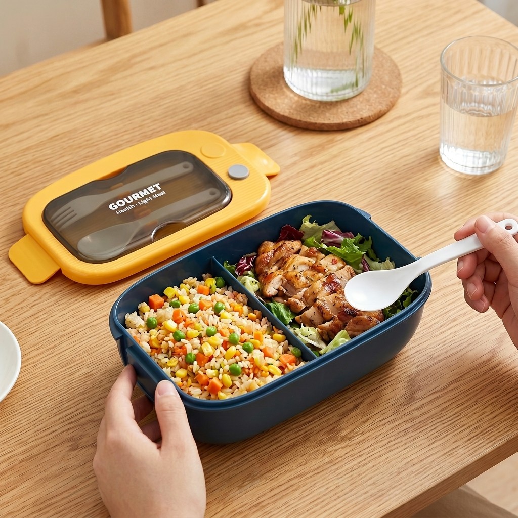 Lonchera Bento de Plástico Apt - Meal Prep Kinder reseña y precio