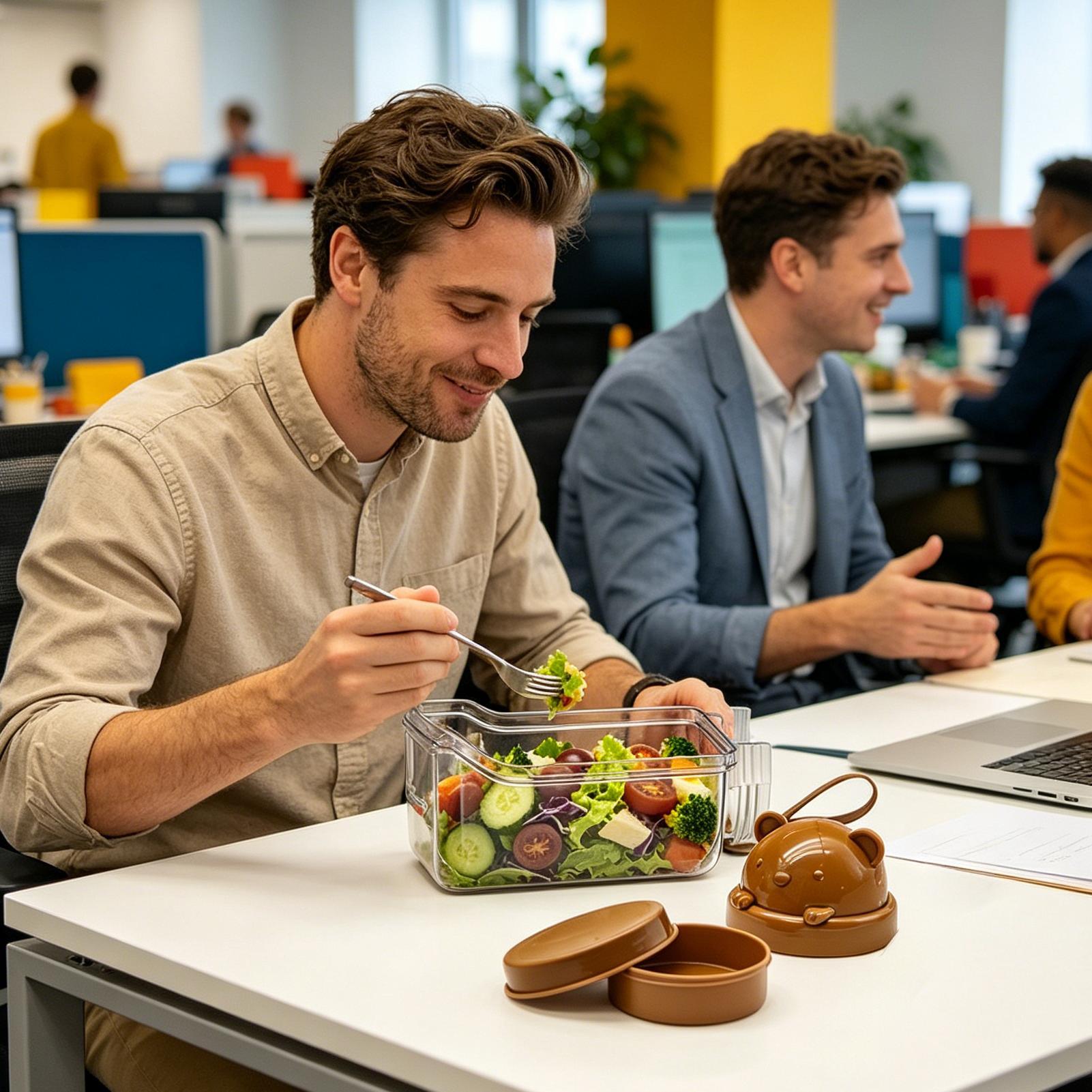 Contenedor de ensalada transpa - Meal Prep Gym reseña y precio