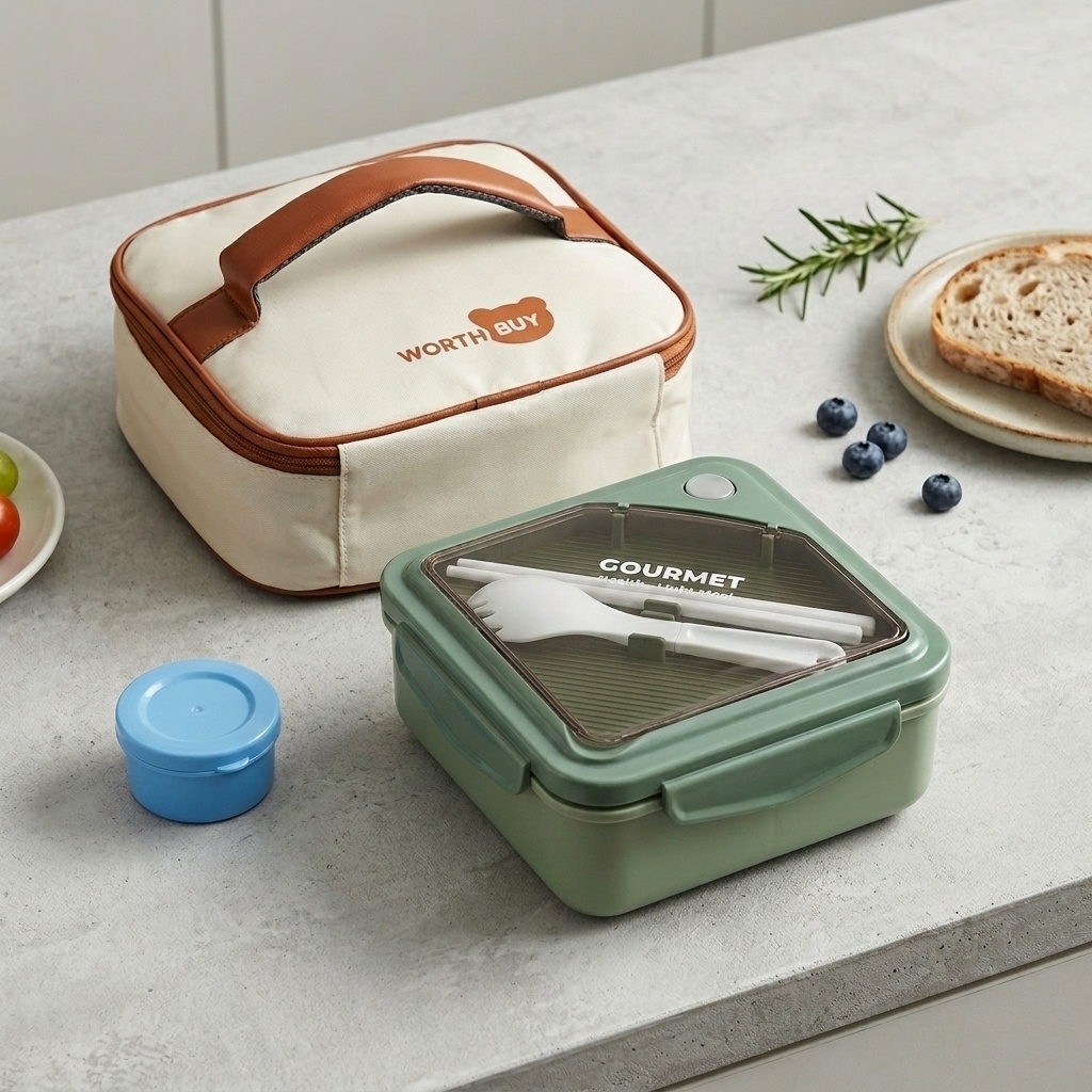 Lonchera Bento de Plástico Apt - Meal Prep Kinder reseña y precio