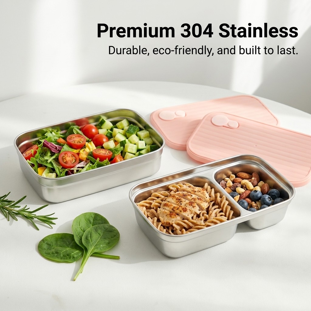 Lonchera Bento de Acero Inoxid - Meal Prep Kinder reseña y precio