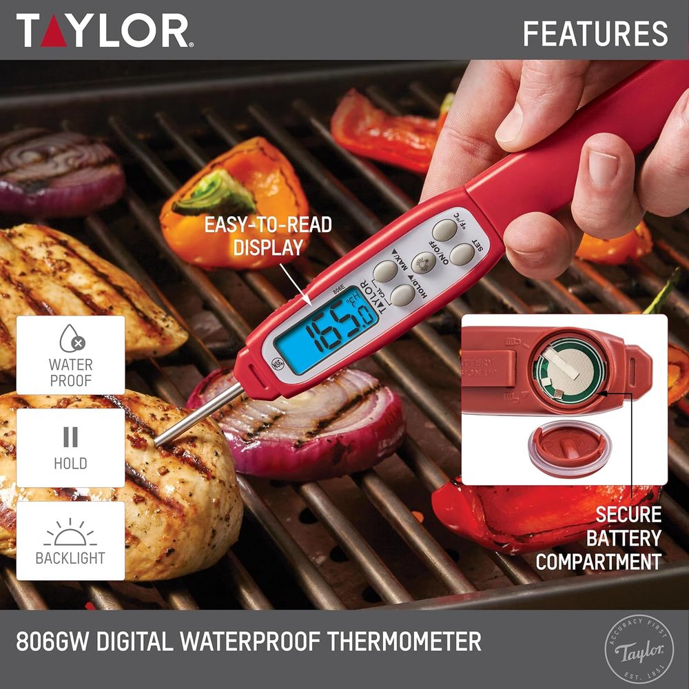 Termómetro Digital para Carne  - Meal Prep With Chicken reseña y precio