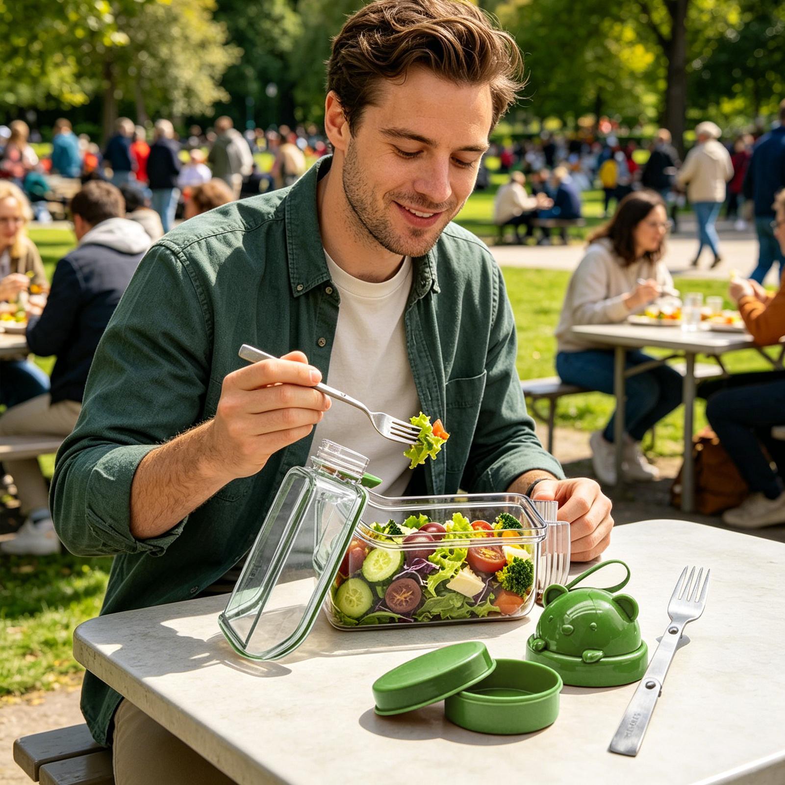 Recipientes portátiles a prueb - Meal Prep Gym reseña y precio