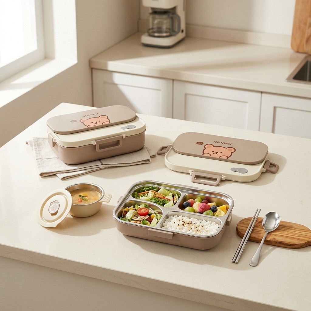 Lonchera Hermética de Acero In - Meal Prep Kinder reseña y precio