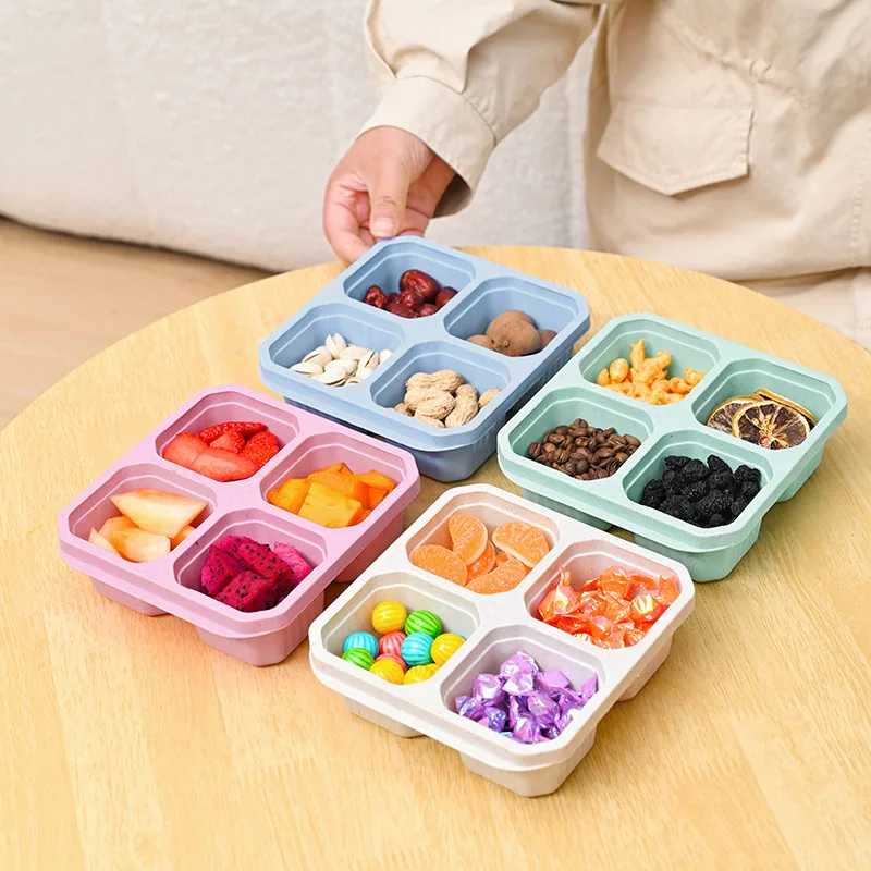 Caja de aperitivos de 4 rejill - Meal Prep Kinder reseña y precio